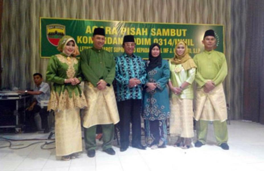 Bupati Wardan Hadiri Sertijab dan Pisah Sambut Dandim 0314/Inhil