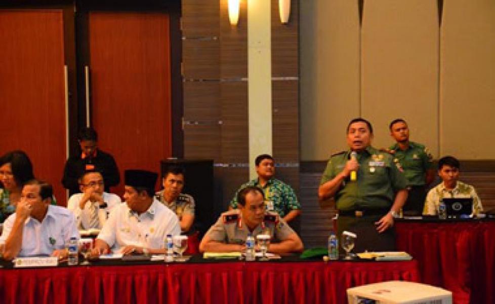 Danrem 031/Wirabima Paparkan Penanganan Karhutla di Provinsi Riau
