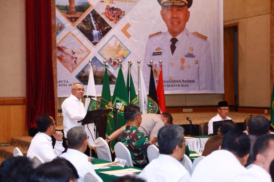 Gubri: Rencana Pembangunan Jangka Panjang Daerah Riau 2005-2025 Perlu dilakukan Revisi