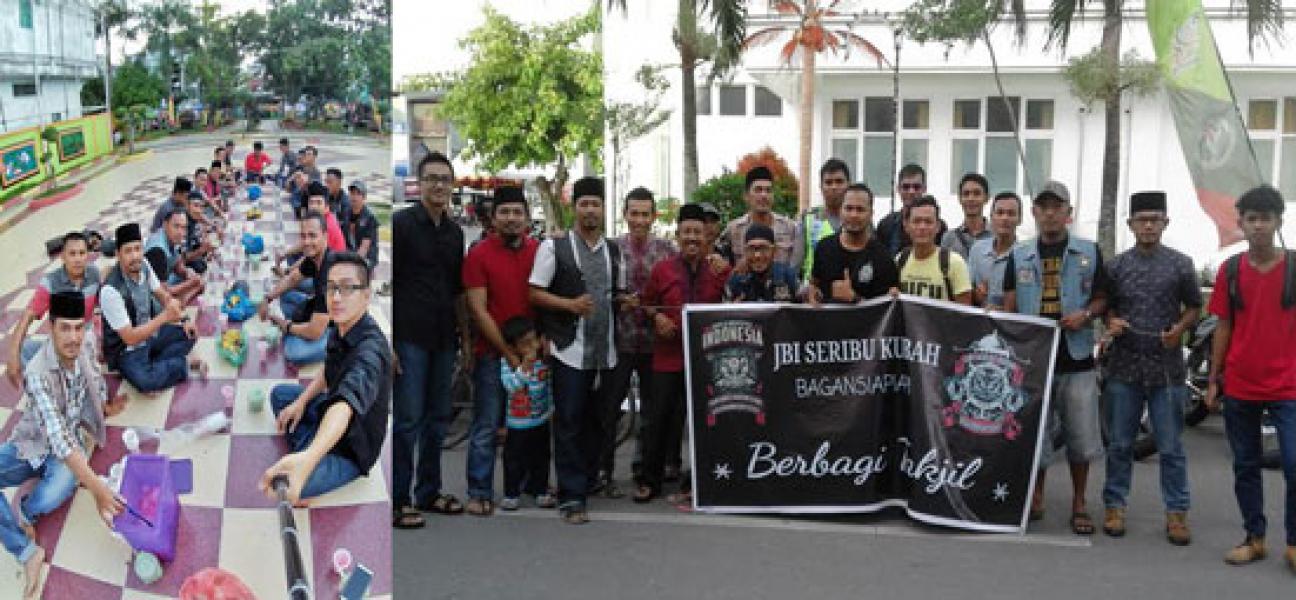 JBI Seribu Kubah Bukber dan Bagi Takjil