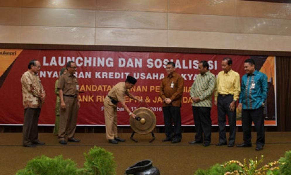 Launching KUR, BRK Gandeng Jamkrida Salurkan Rp 250 Milyar Bagi UMKM