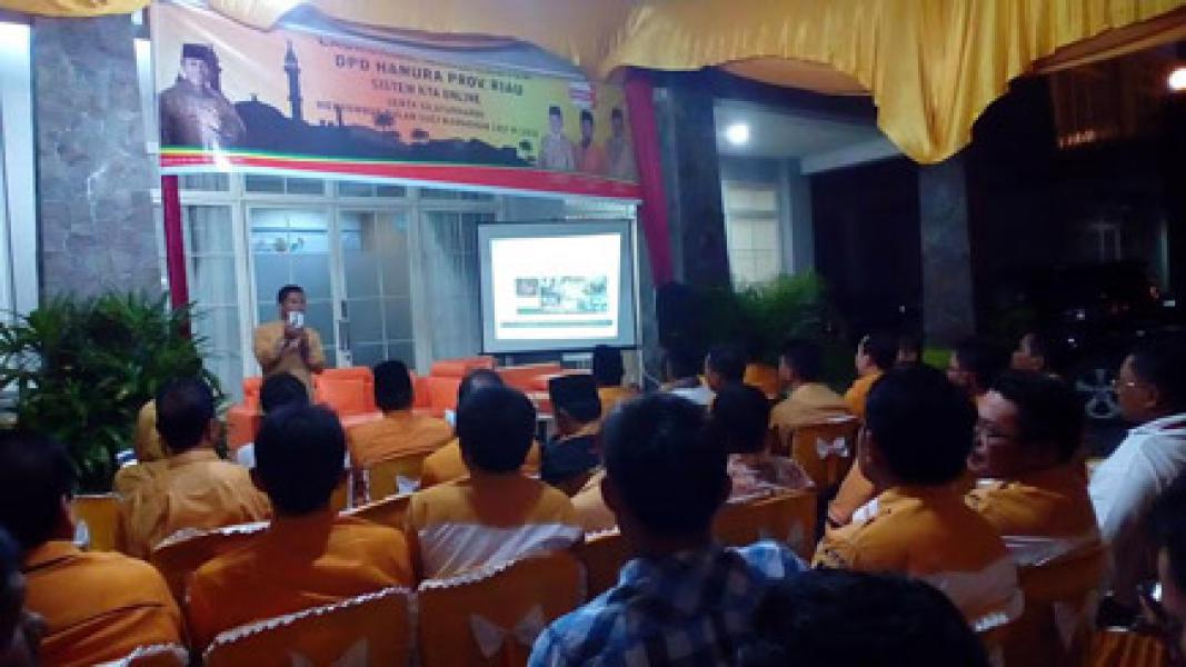 DPD Hanura Louncing Webside dan Sambut Ramadhan