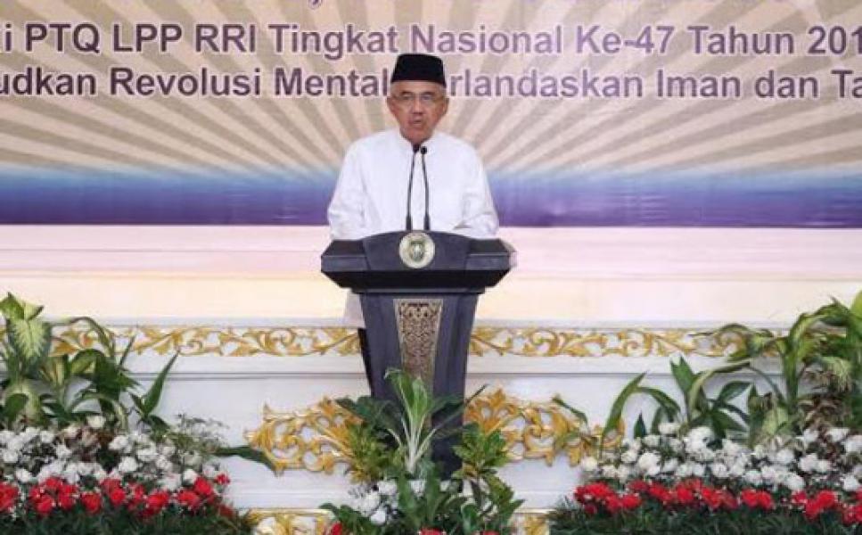 Menteri Agama RI bersama Gubernur Riau Resmi Membuka PTQ LPP RRI Nasional Ke-47 di Pekanbaru