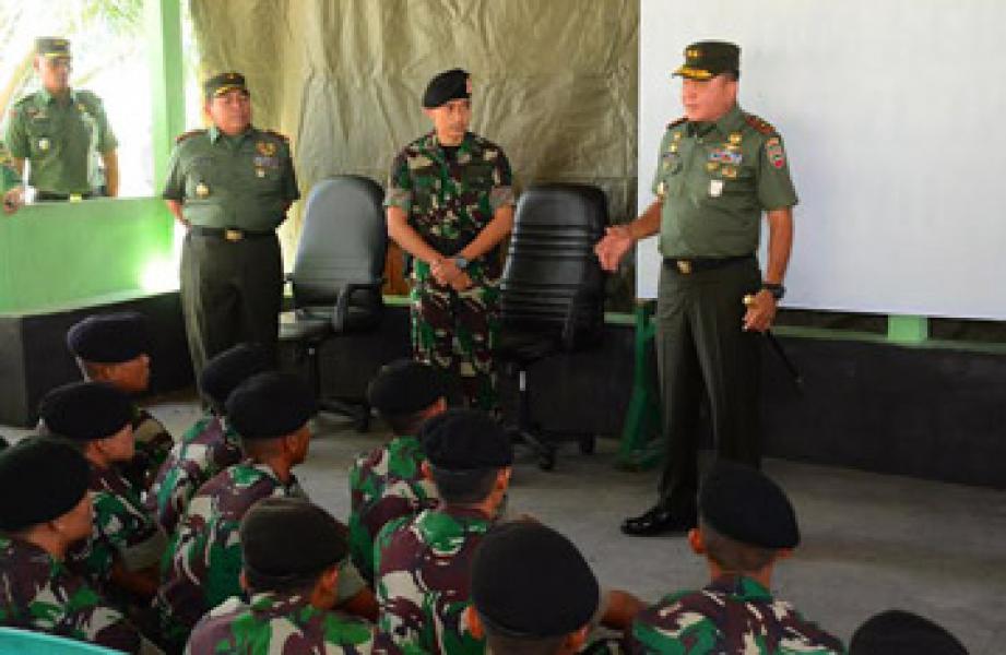 Pangdam I/BB Beri Pengarahan Kepada Prajurit dan Persit di Kikavser Pekanbaru