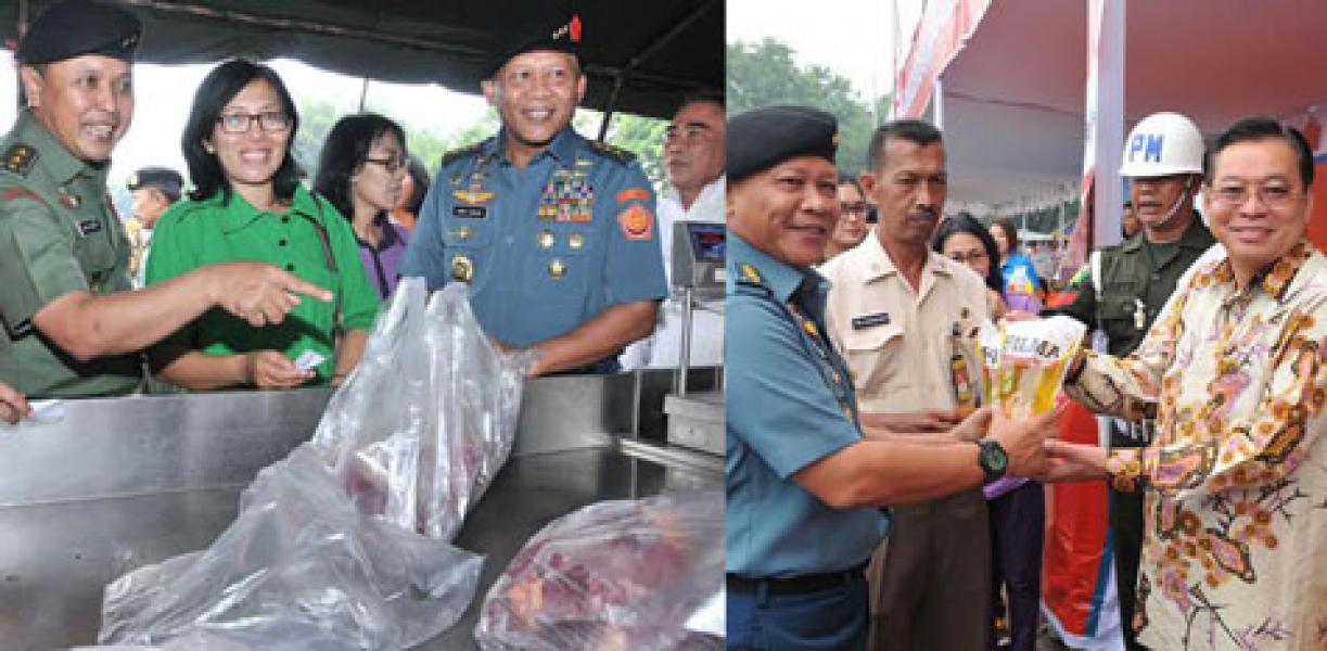 Panglima TNI: Bazar Sebagai Sarana Memberikan Kesejahteraan Prajurit dan PNS TNI