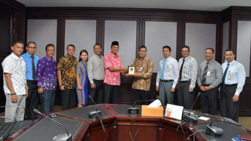 Pansus Komisi C DPRD Natuna Kunjungi Kantor Pusat BRK