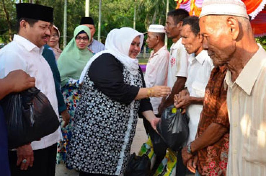 Pemkab Bengkalis Kembali Gelar Pasar Murah Ramadhan di Tj Medang