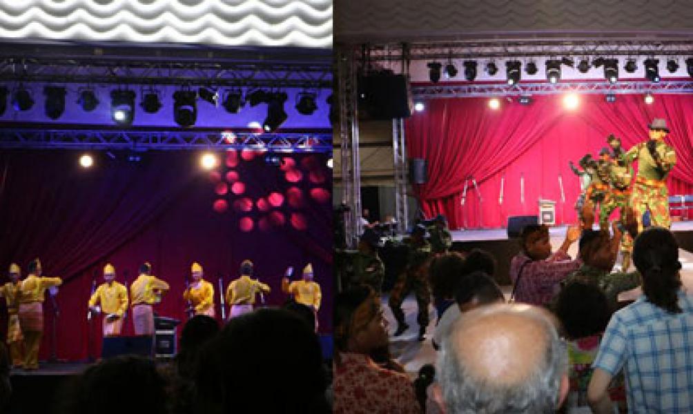 Prajurit Indobatt Pukau Penonton Festival Ramadhaniyat di Lebanon