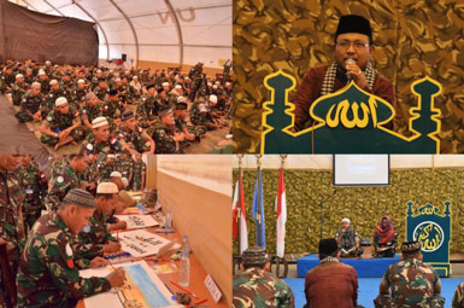 Prajurit TNI Konga XXIII-J/Unifil di Lebanon Peringati Nuzulul Qur’an  