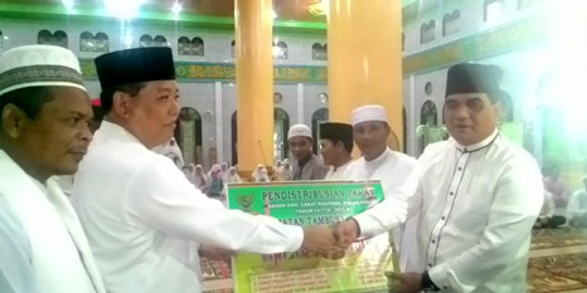 Safari Ramadhan Perdana Pemkab Rohul, Warga Minta Tingkatkan Infrastruktur Jalan