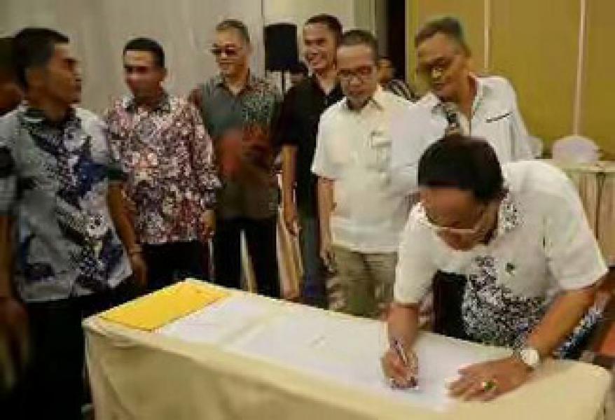 Silahturrahmi Pemkab Inhil Bersama Koptan dan PT TH Indo Plantation