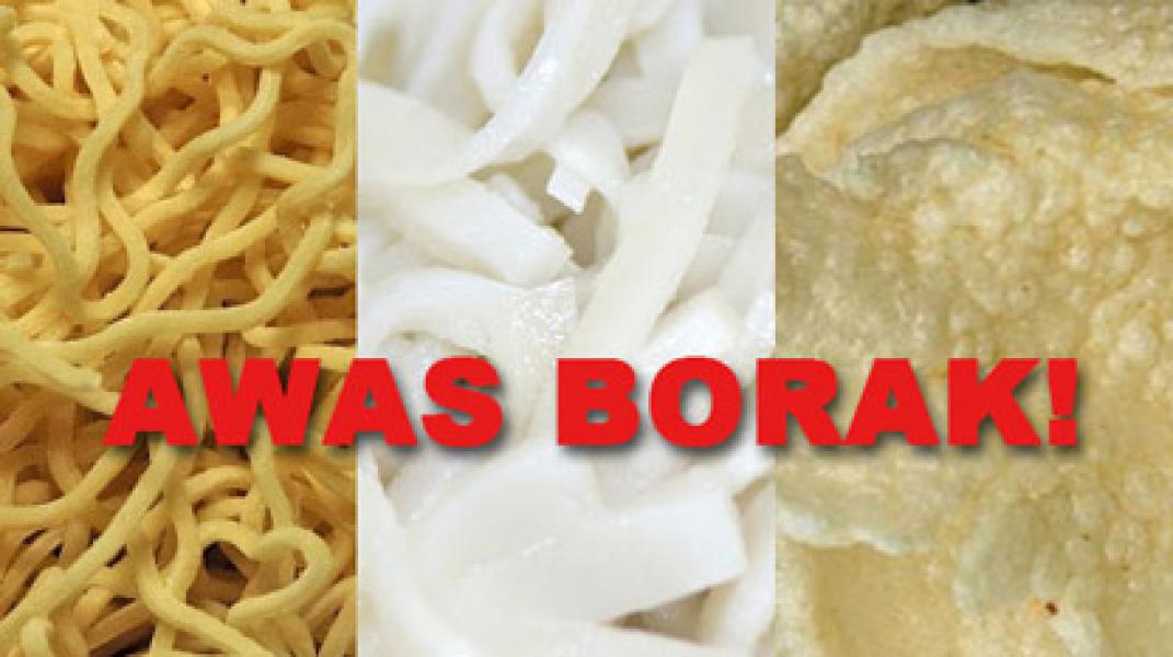 Ternyata Beberapa Jenis Makanan di Pasar Ramadhan di Pasir Penyu Positif Mengandung Boraks