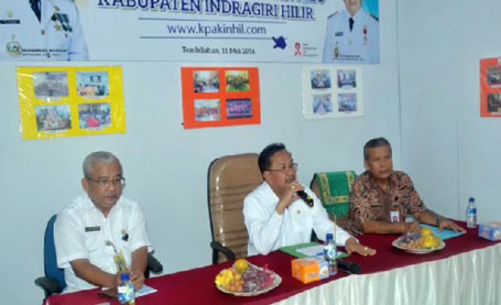 Wabup Hadiri Launching Website Resmi Komisi Penanggulangan AIDS