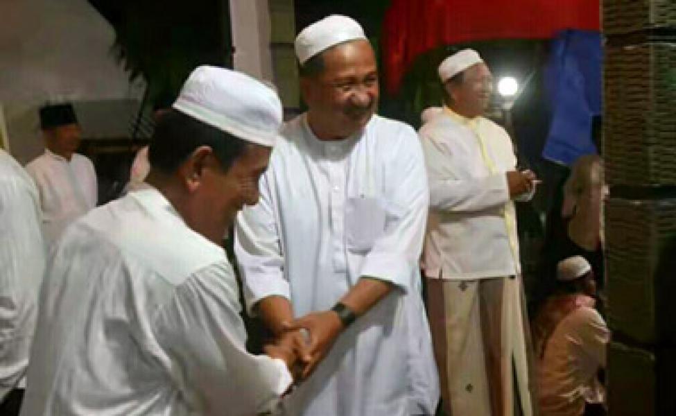 Wabup Inhil laksanakan Peringatan Isra Miraj 1437 H di Kediaman Pribadinya