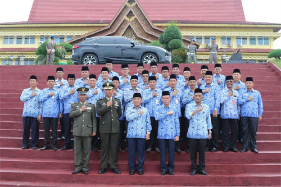 Bupati Pelalawan HM Harris Ajak Masyarakat Menjaga Pancasila