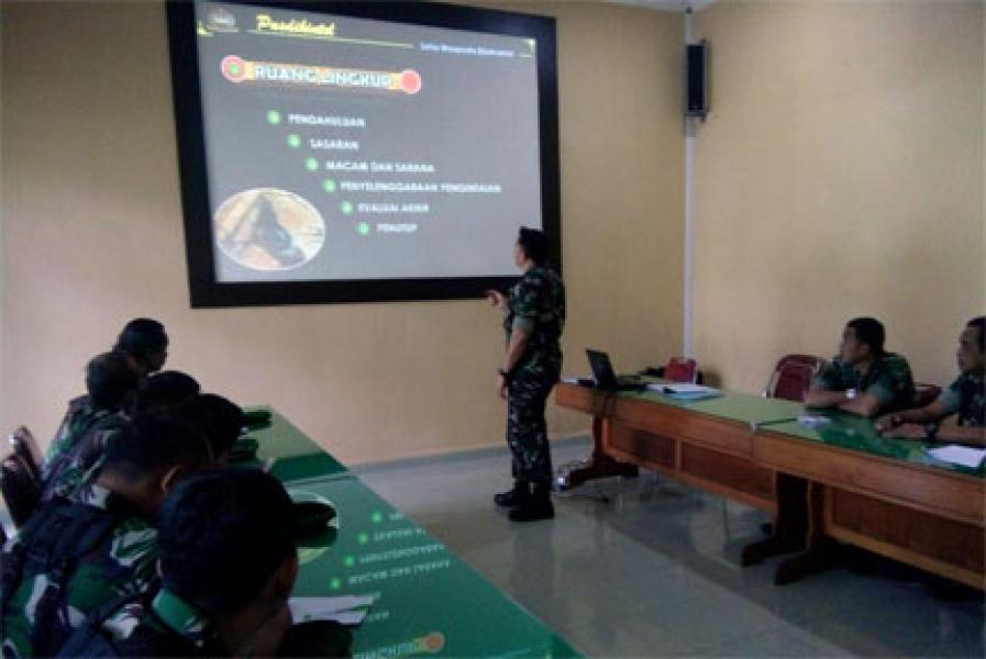 Dandim Dumai Buka Latihan Teknis Intelijen