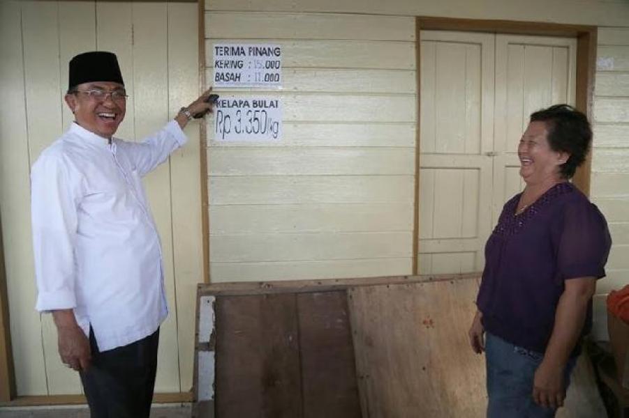 Harga Kelapa dan Pinang di Inhil Berpihak pada Petani