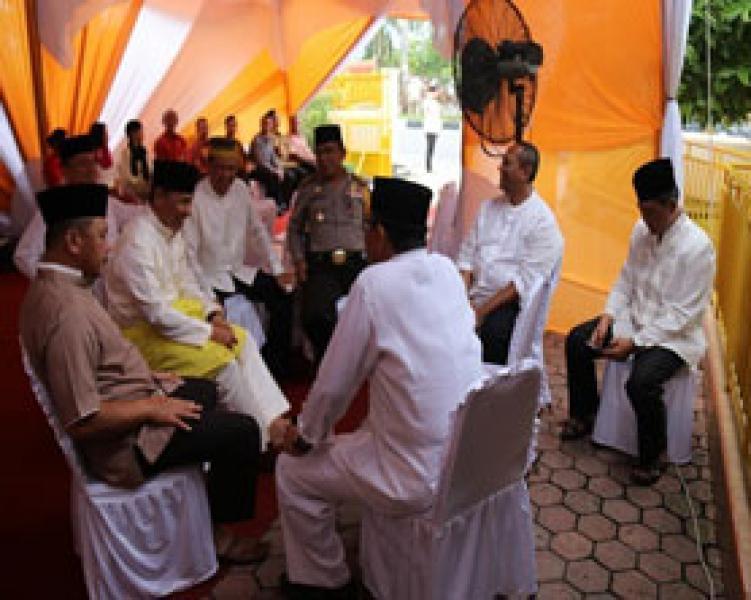 Kapolda Riau Open House Bersama Jajaran