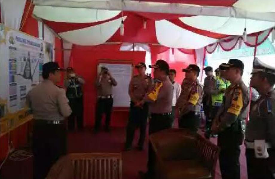 Karo Ops Polda Riau Kunjungi Pos Pam Terpadu Pelabuhan Pelindo I Cabang Dumai