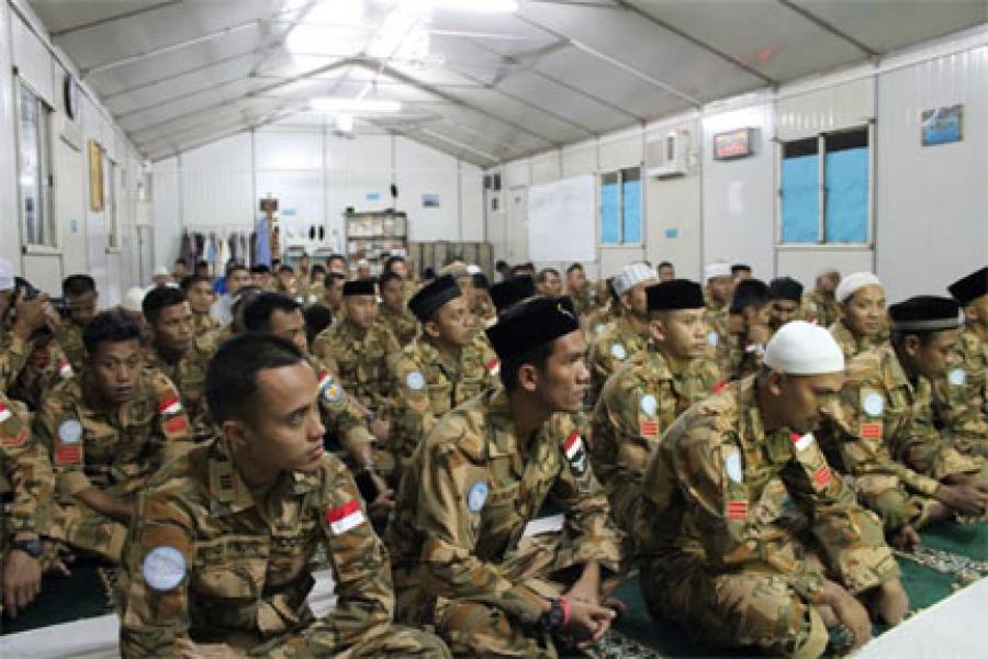 Kontingen Garuda Peringati Nuzulul Qur’an 1438 H di Afrika Tengah
