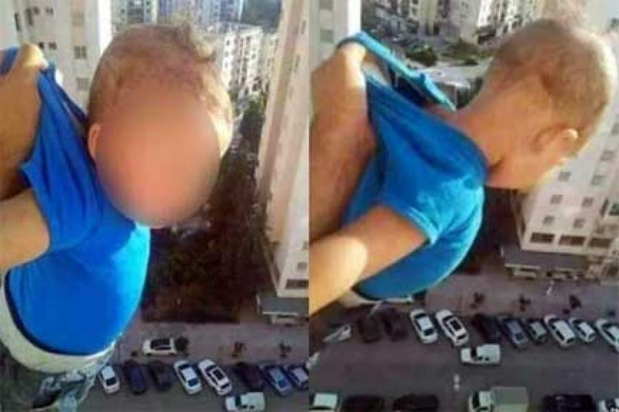 Pria yang Gantung Balitanya di Jendela demi ‘Like’ Facebook Akhirnya Ditahan Polisi