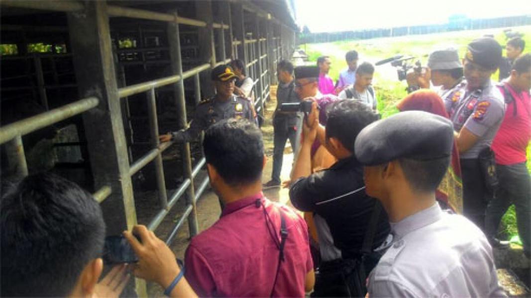 Satgas Pangan Polresta Pekanbaru Pastikan Ketersediaan Daging Segar
