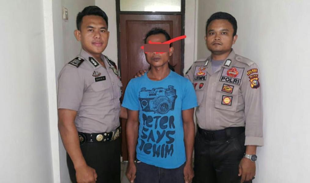 Ayah Bejat di Pangkalan Lesung Tega Cabuli Anak Kandungnya