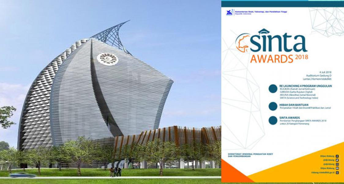 Dosen Universitas Negeri Makassar Raih Dua Penghargaan Sinta Awards 2018