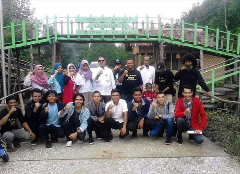 Kampung Rawa Mekar Jaya Siak, Jadi Tempat Wisata Alam Mangrove Terbaik