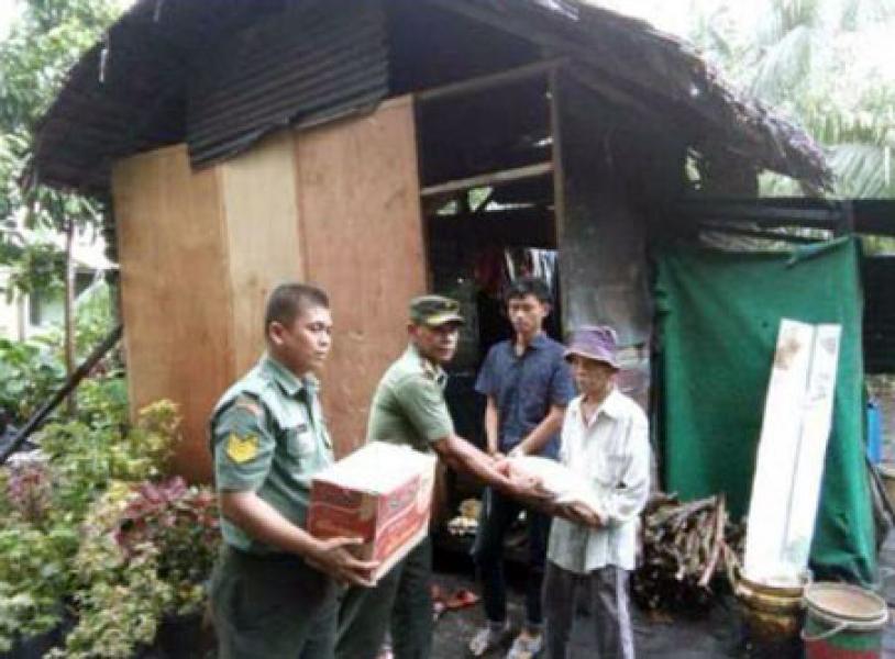 Kodim 0303/Bengkalis Bakal Bedah Rumah Warga Desa Kelebuk