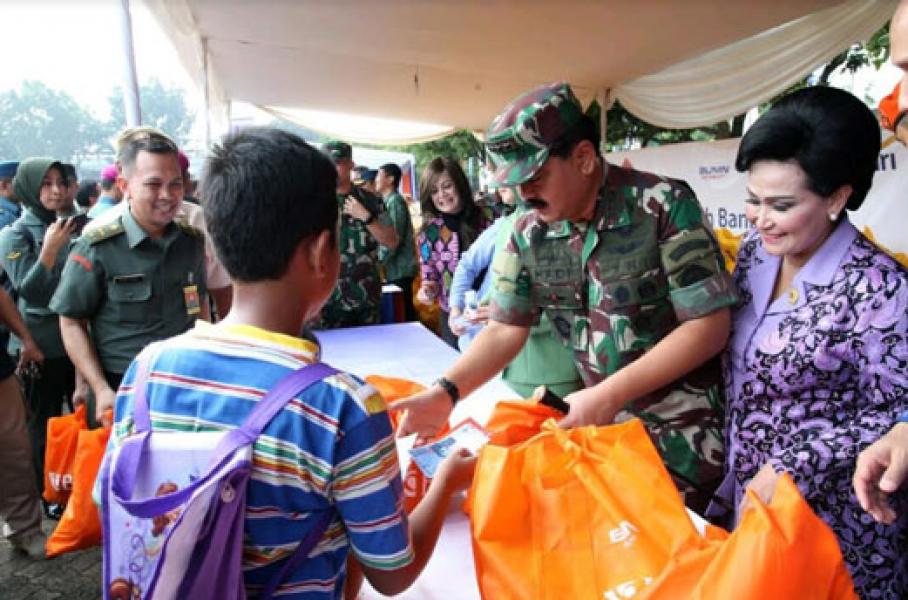 Mabes TNI Selenggarakan Bazar Murah Idul Fitri 1439 H  