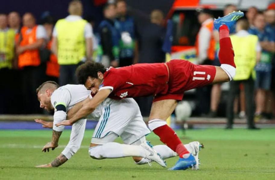 Mohamed Salah Nilai Komentar Sergio Ramos seperti Lelucon