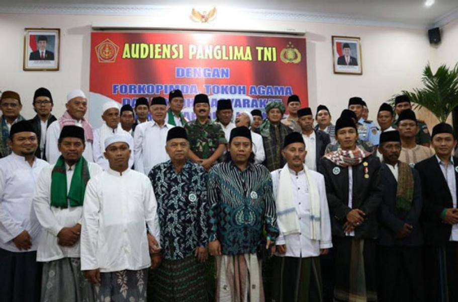 Panglima TNI Silaturahmi dengan Forkopimda dan Tokoh Agama DIY
