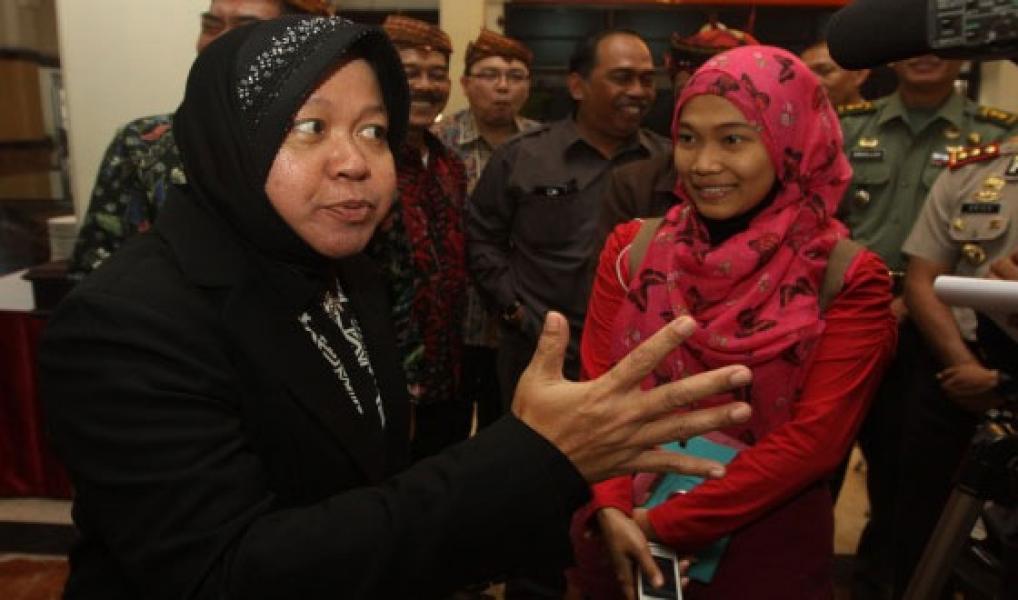 Risma Laporkan Dugaan Keganjilan Pilgub Jatim ke Megawati
