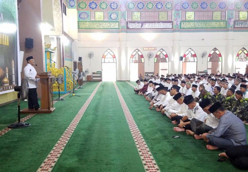 Safari Ramadhan Ke Kabupaten Siak, Ini Pesan Pangdam I/BB