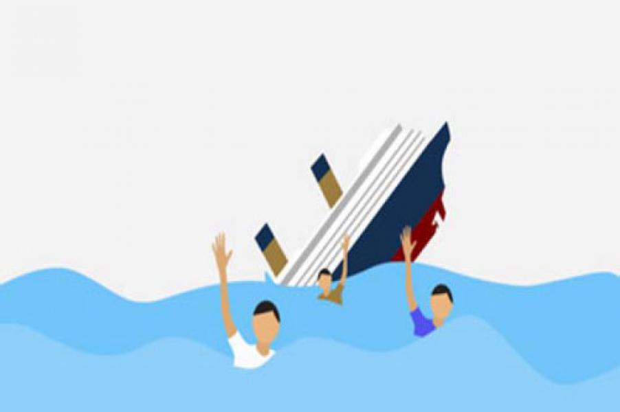 Satu Keluarga Ini Lepas dari Maut saat Perahu Karam di Pulau Padang Meranti