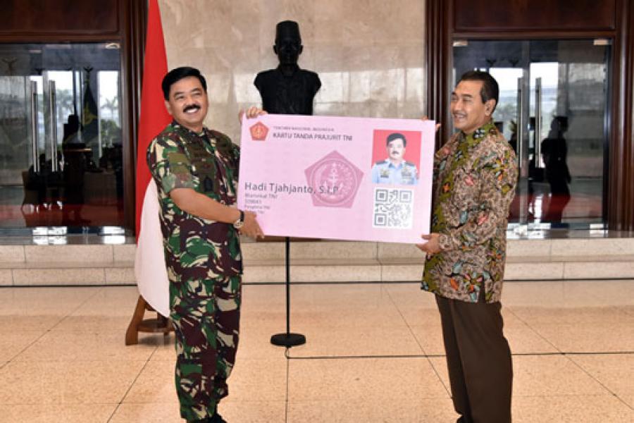 TNI dan PT. BRI Jalin Kerjasama Penyediaan E-KTP