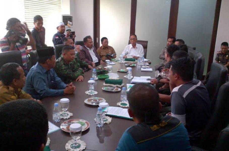 Ternyata Tudingan Warga Koto Aman Kepada Sekda Dan Kadisbun Kampar Keliru