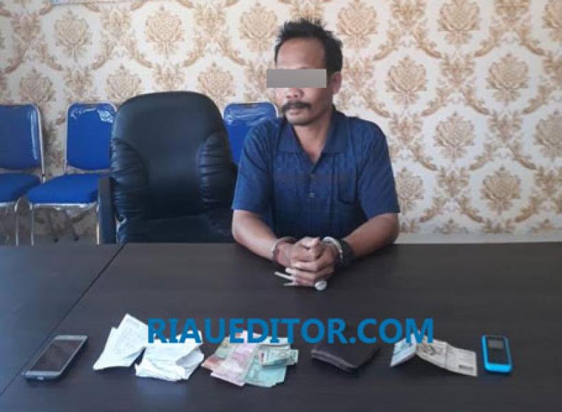 Tim Intel Kodam I Bukit Barisan Tangkap Penjual Togel di Rumbio Kampar