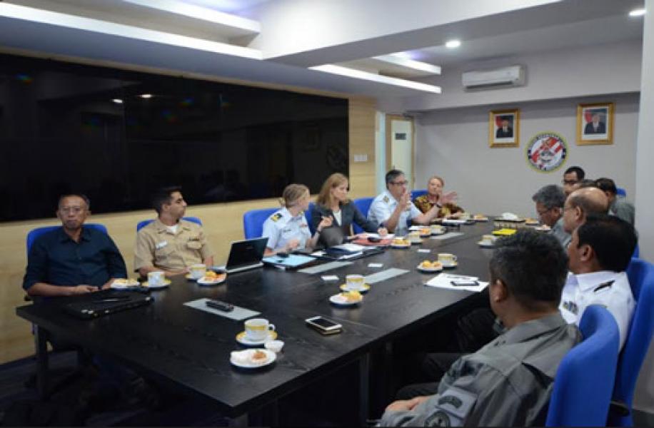 Bakamla Terima Kunjungan DIILS Amerika