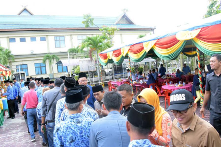 Jaga Persaudaraan, Sekretariat DPRD Kabupaten Bengkalis Gelar Halal Bihalal