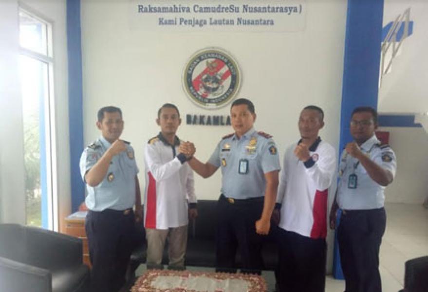 Kunjungan Imigrasi Kelas II, SPKKL Tual Tunjukkan Surveillance System