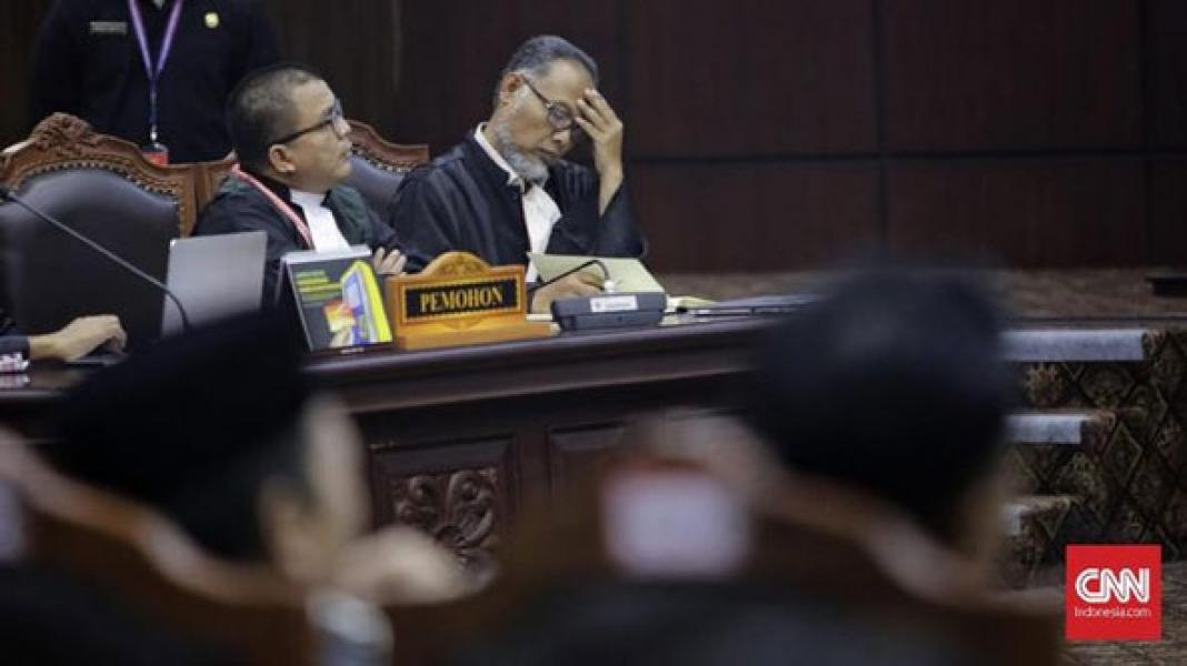 MK Nyatakan Dalil Pembatasan Pers Tak Termasuk Kecurangan TSM