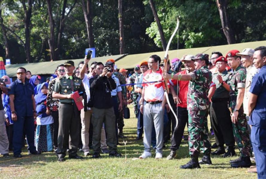 Panglima TNI Buka �Kejuaraan Panahan Piala Panglima TNI Open Tahun 2019�