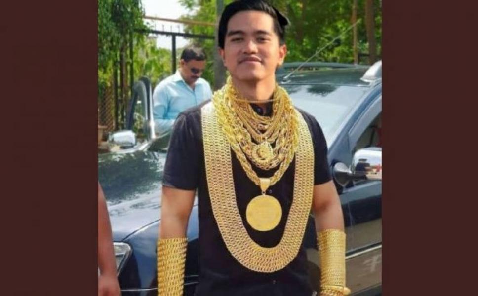 Posting Foto Bergelimang Emas, Kaesang Panik Tercyduk Akun Pajak di Twitter