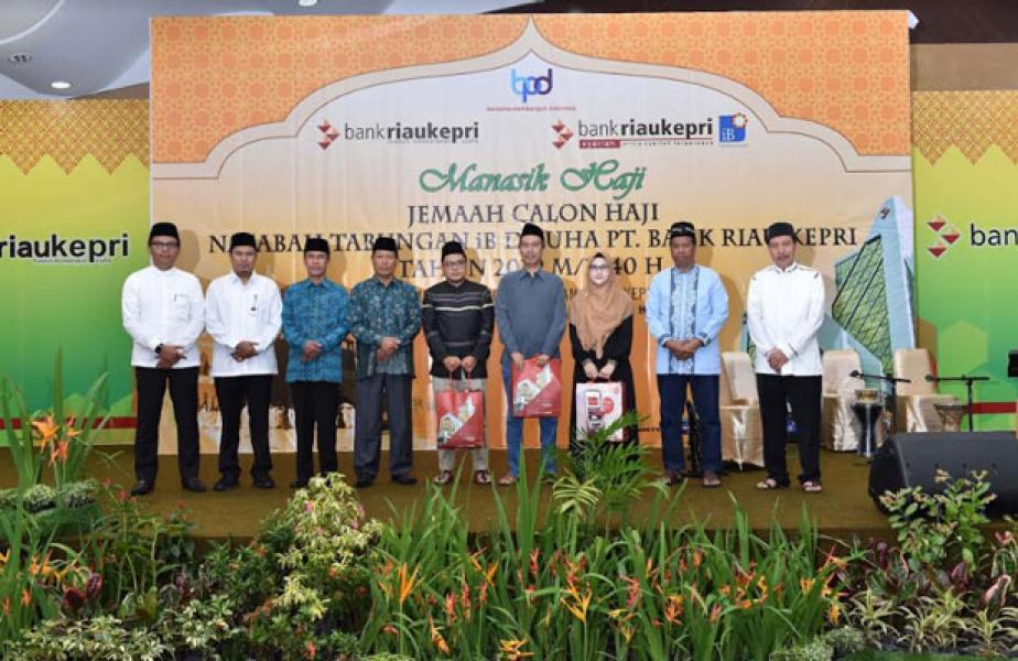 Ratusan Jemaah Calon Haji Tabungan iB Dhuha Bank Riau Kepri Antusias Ikuti Bimbingan Haji 