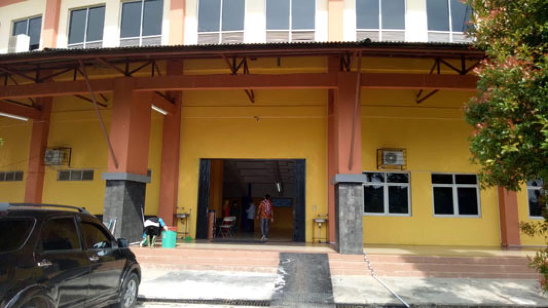 11 Orang Dari Ukui Reaktif Covid-19, Jalani Isolasi di GOR Pangeran Kabupaten Pelalawan 