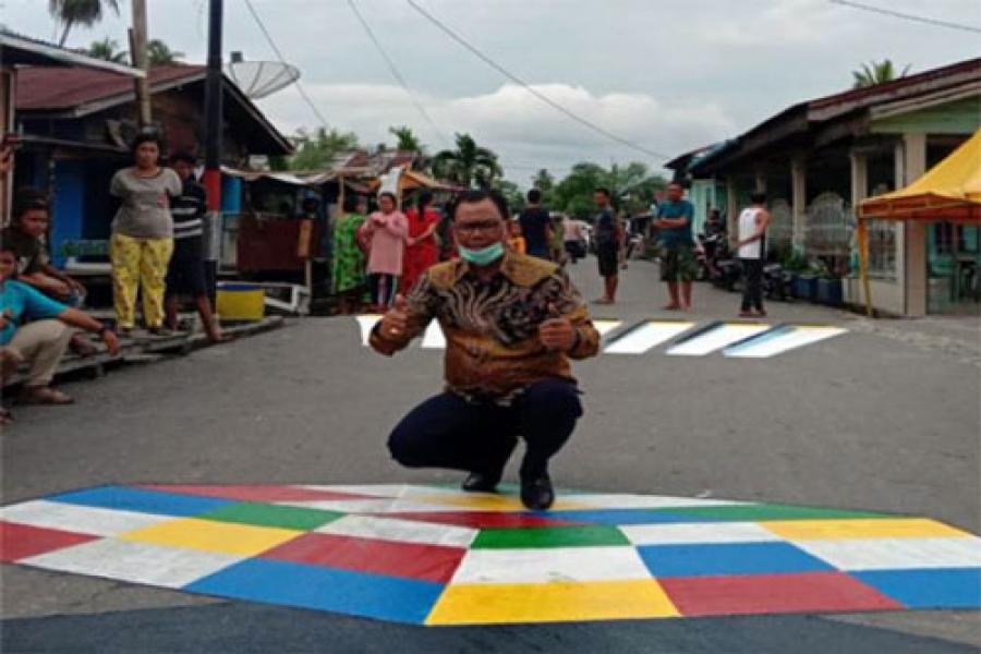 Bupati Suyatno : Ini Jaman Now, Ayo Kita Rubah Kampung Ini Jadi Kampung Warna Warni