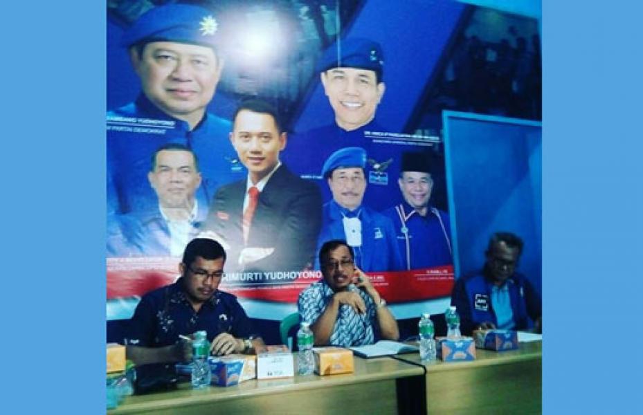 Demokrat Beri Sinyal Berkoalisi Dengan Gerindra di Pilkada Pelalawan 