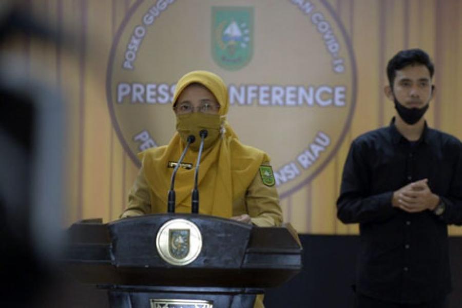 Diskes Riau Swab Seratusan Orang Kontak Erat dengan Warga Pekanbaru yang Positif Covid-19 di Batam